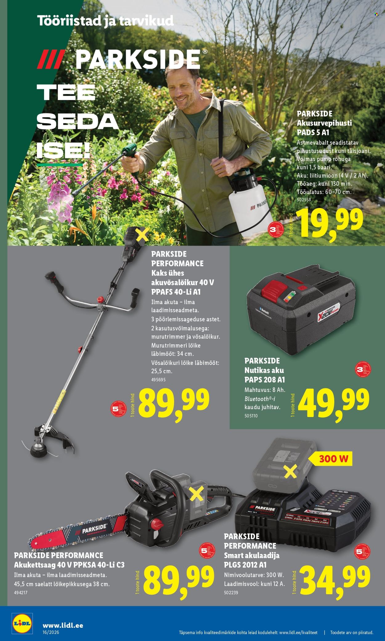 Lidl kliendileht - Tööstuskaupade pakkumised (13.04 - 19.04.2026)