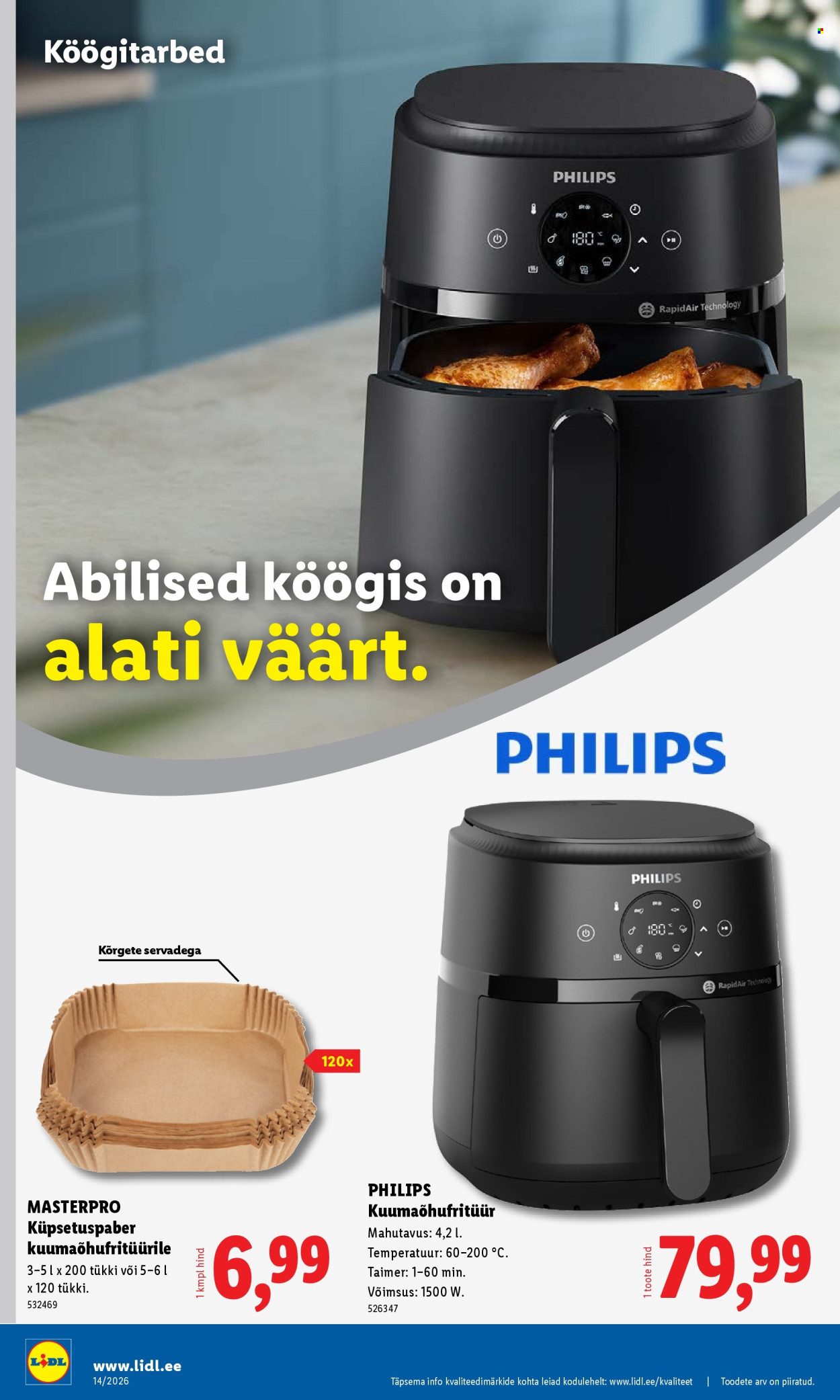 Lidl kliendileht - Tööstuskaupade pakkumised (30.03 - 5.04.2026)