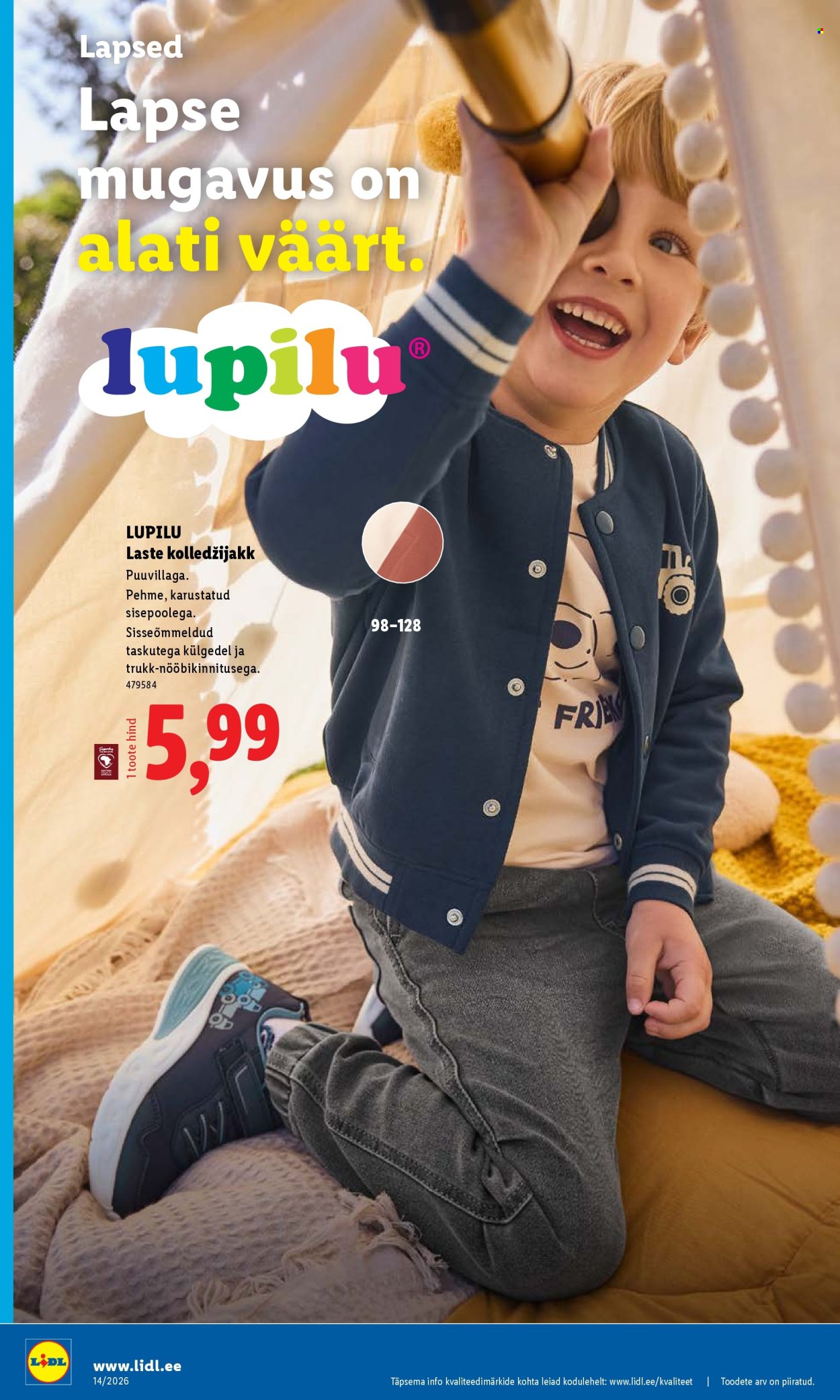 Lidl kliendileht - Tööstuskaupade pakkumised (30.03 - 5.04.2026)