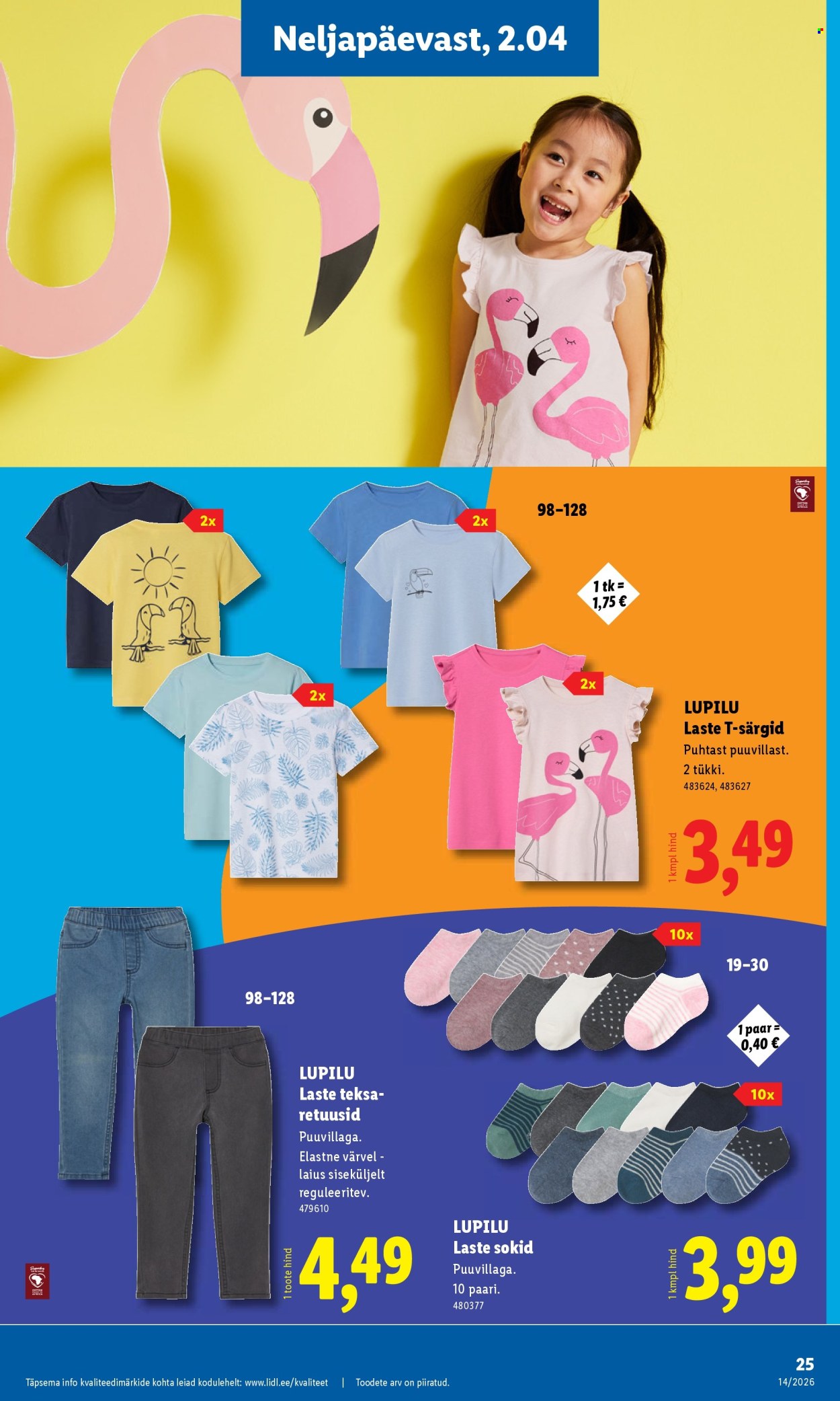 Lidl kliendileht - Tööstuskaupade pakkumised (30.03 - 5.04.2026)