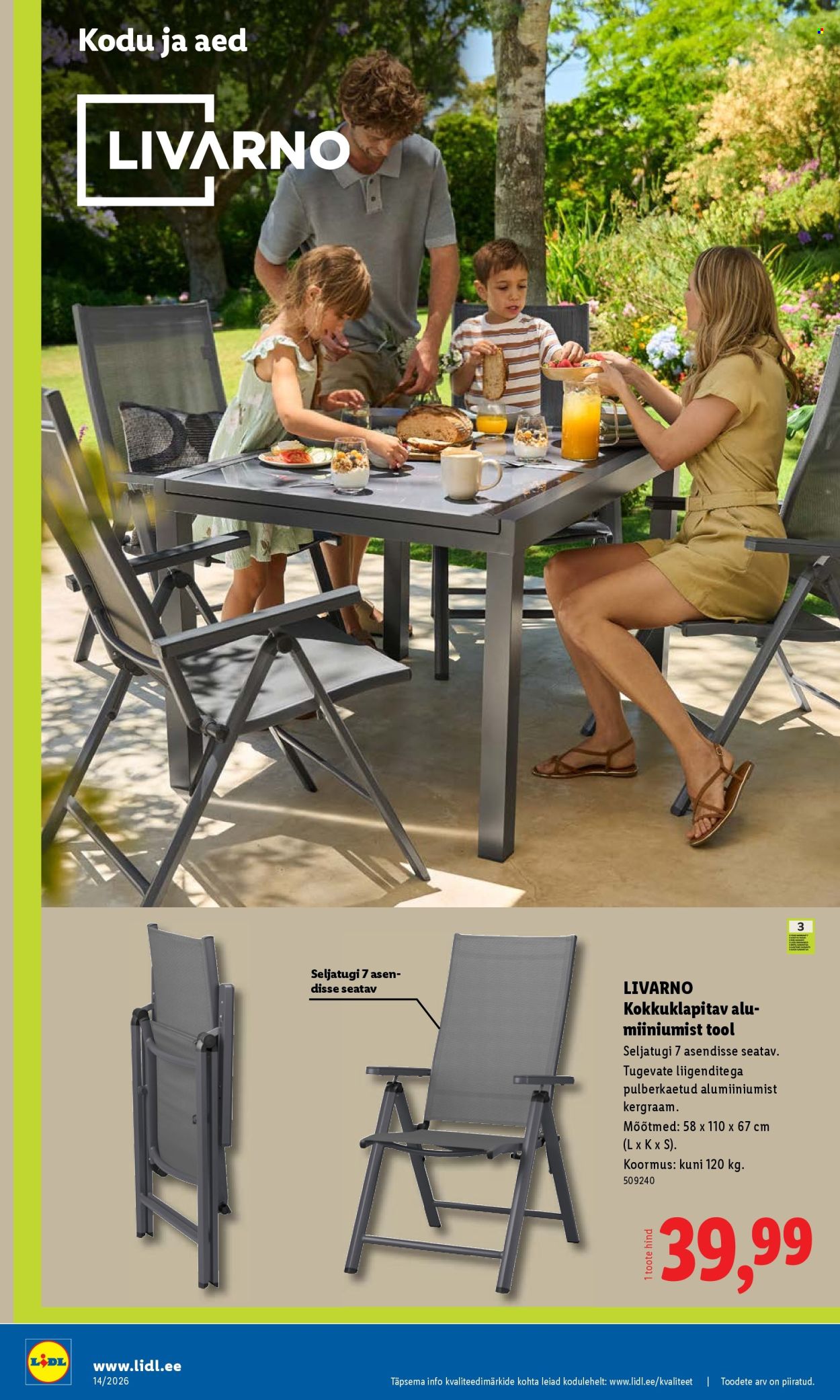 Lidl kliendileht - Tööstuskaupade pakkumised (30.03 - 5.04.2026)