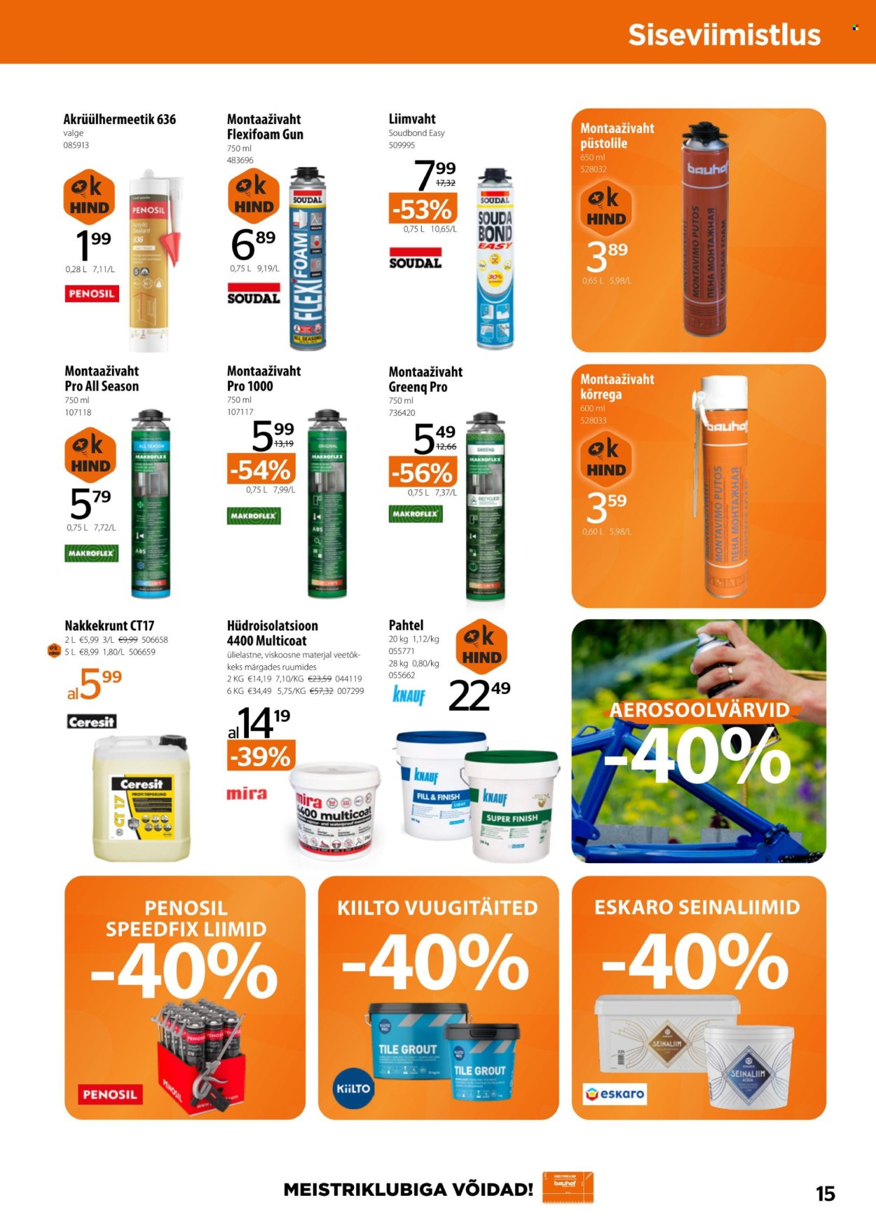 Bauhof kliendileht (3.02 - 2.03.2026)