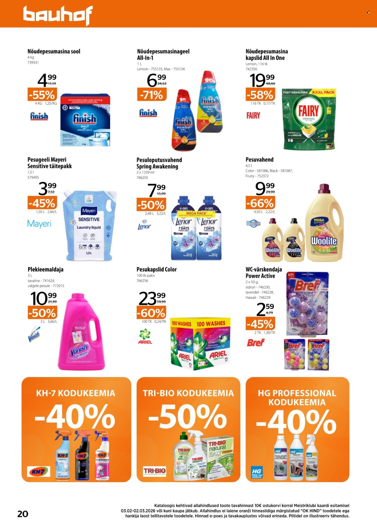 Bauhof kliendileht (3.02 - 2.03.2026)