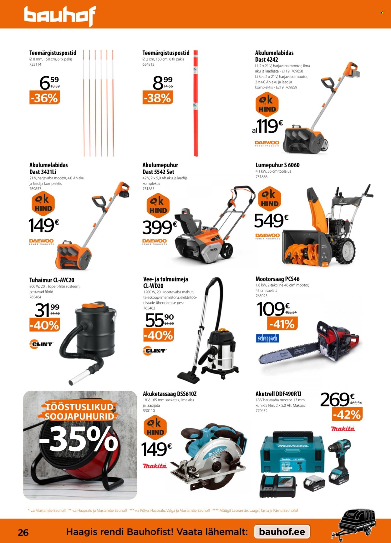 Bauhof kliendileht (3.02 - 2.03.2026)