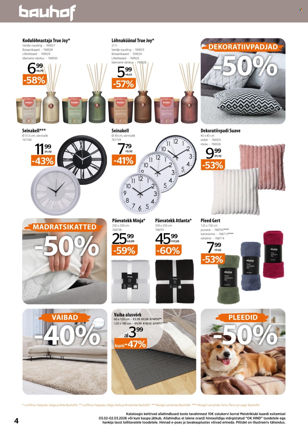 Bauhof kliendileht (3.02 - 2.03.2026)