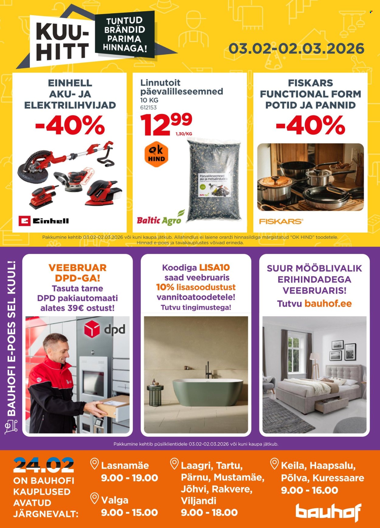 Bauhof kliendileht (3.02 - 2.03.2026)