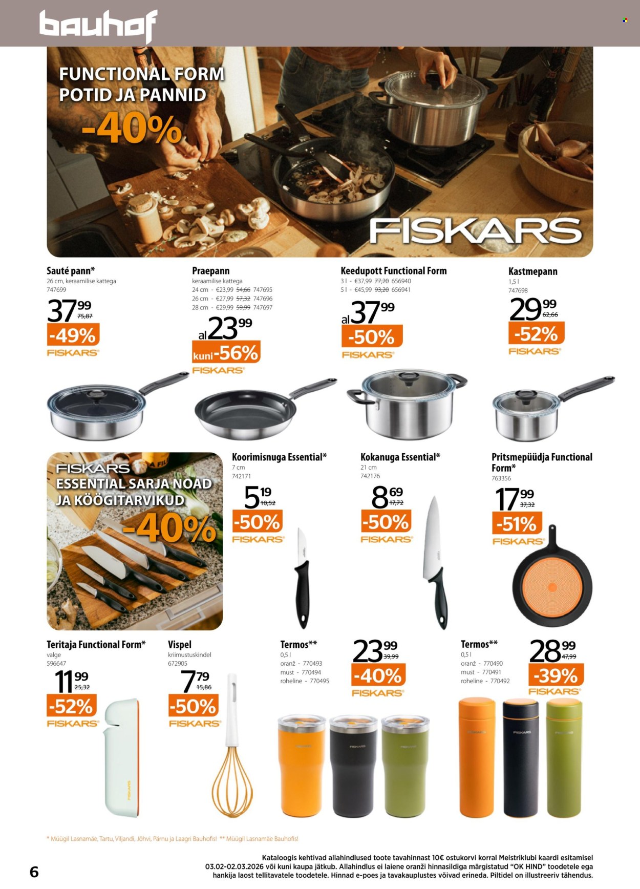 Bauhof kliendileht (3.02 - 2.03.2026)