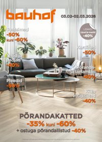 Bauhof kliendileht (3.02 - 2.03.2026)