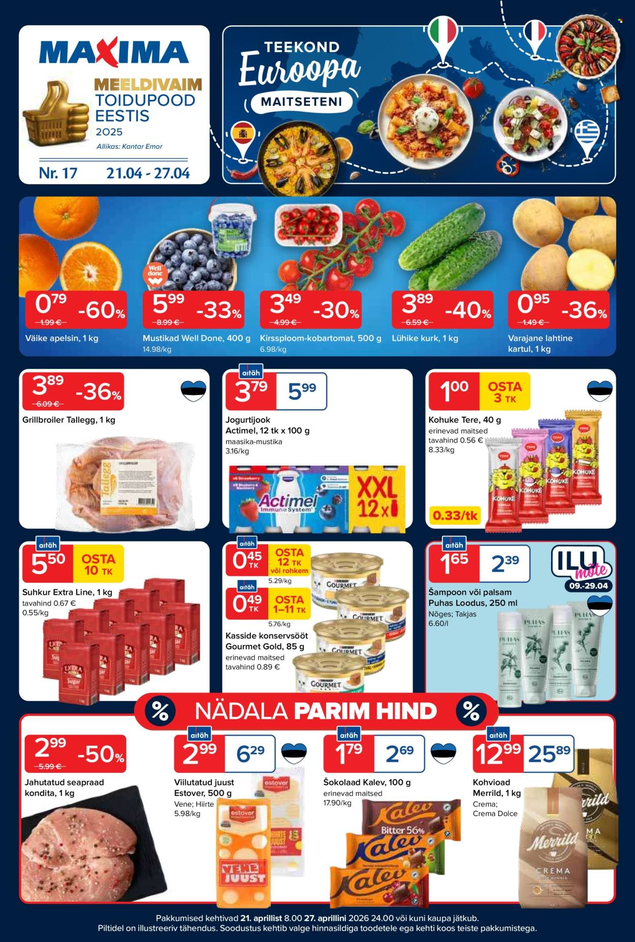 Maxima kliendileht - Maxima kliendileht 21.-27.04 (21.04 - 27.04.2026)