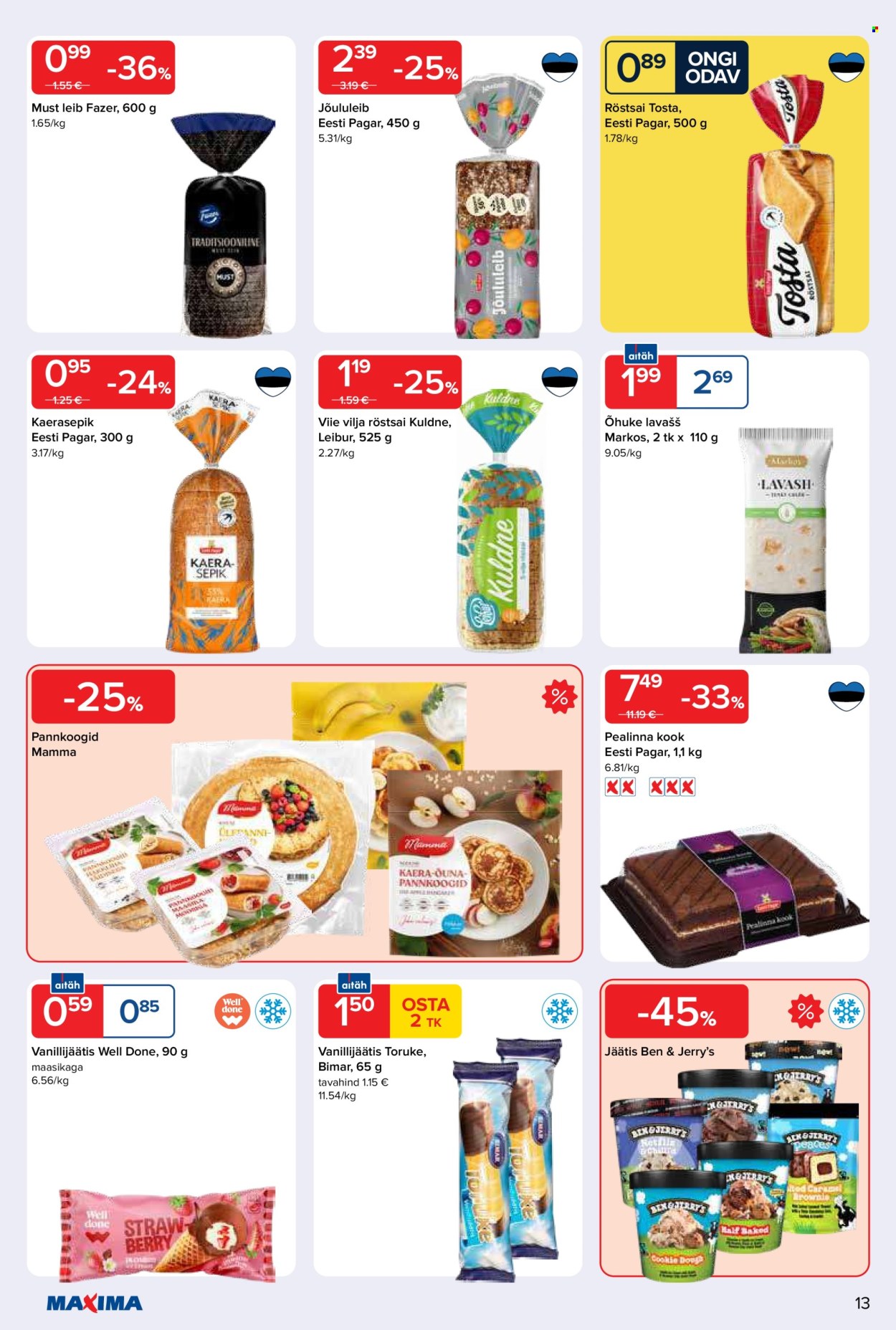 Maxima kliendileht - Maxima kliendileht nr. 1 (30.12.2025 - 5.01.2026)