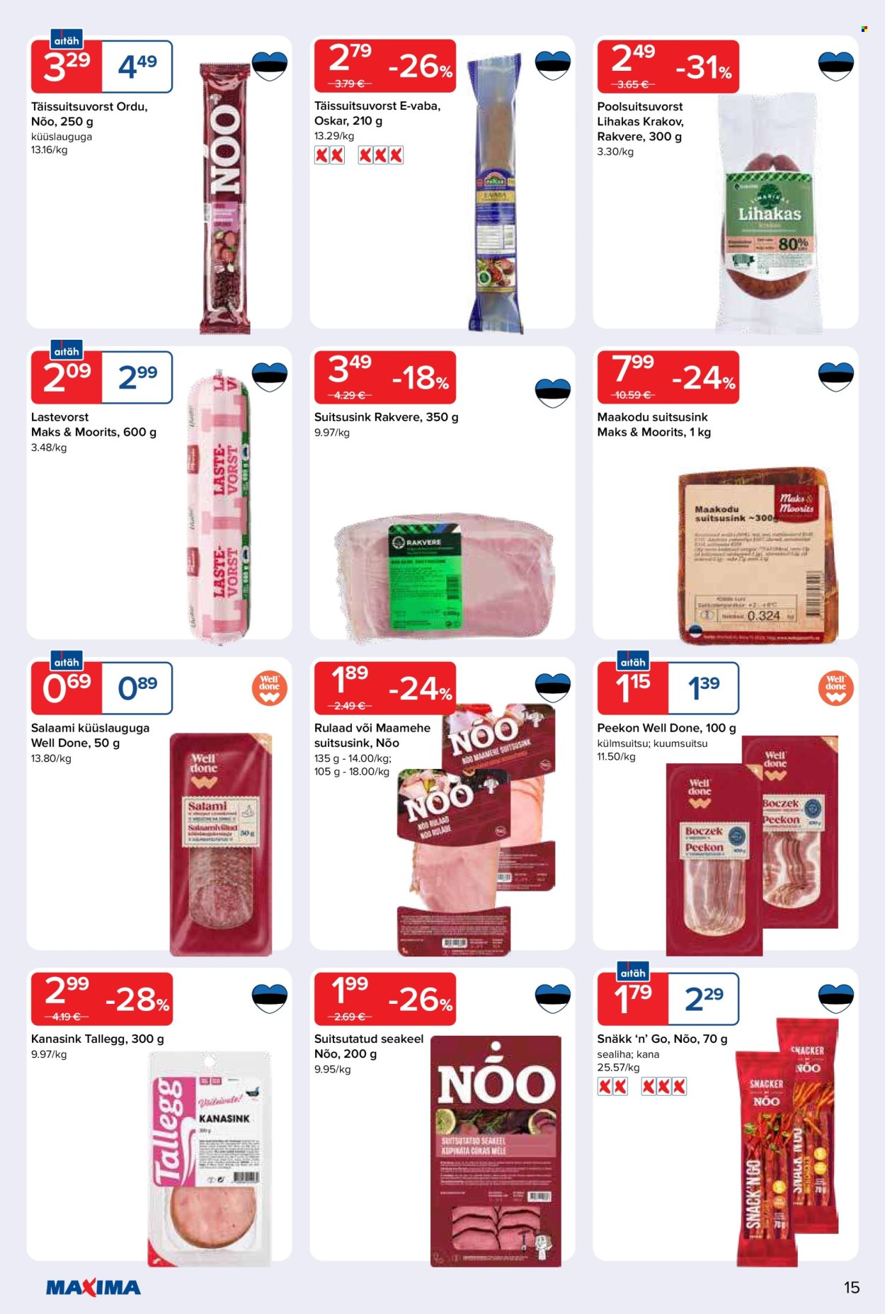 Maxima kliendileht - Maxima kliendileht nr. 1 (30.12.2025 - 5.01.2026)