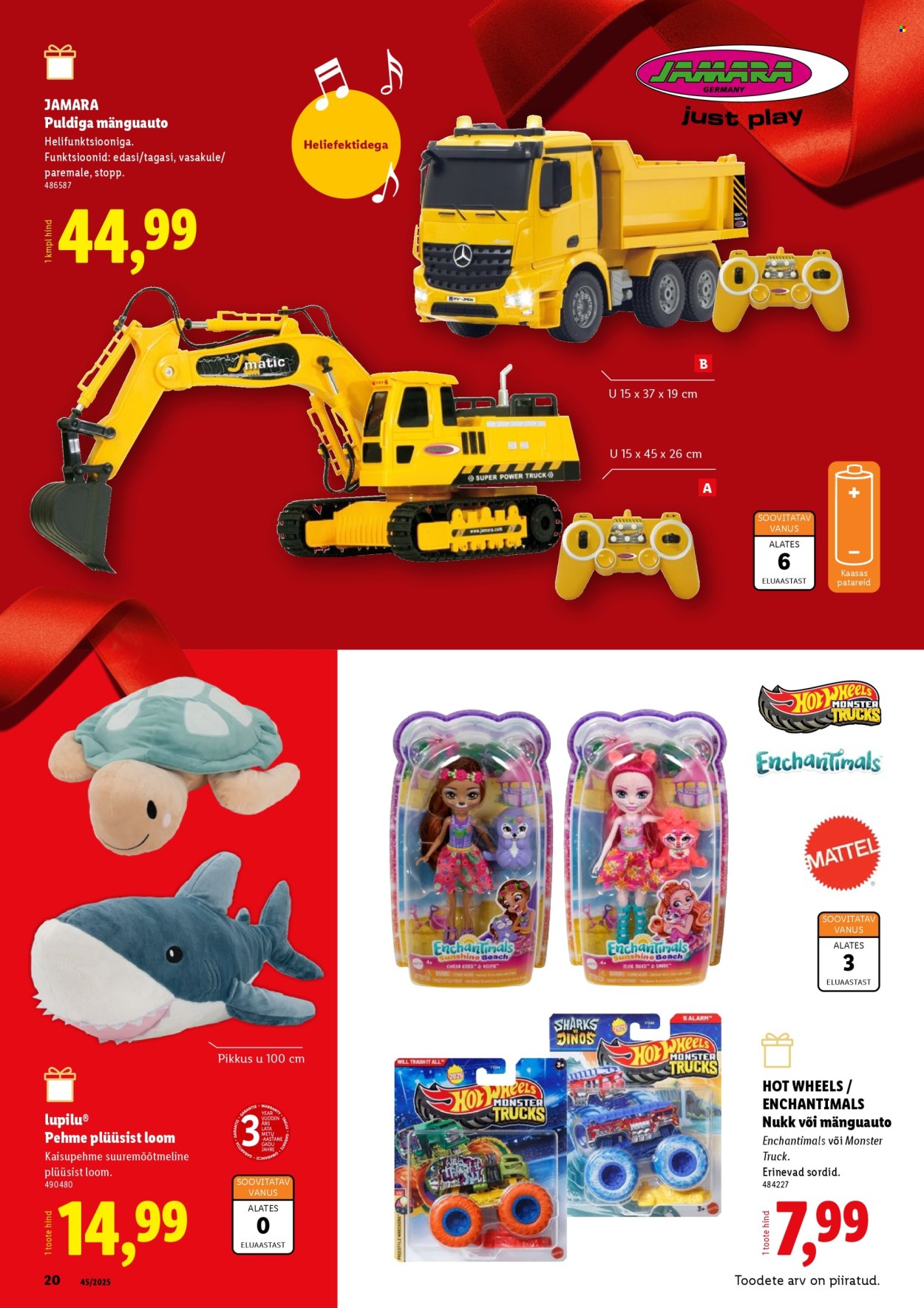 Lidl kliendileht - Mänguasjade kataloog