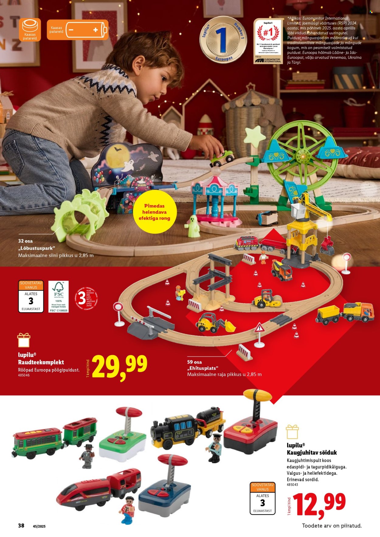 Lidl kliendileht - Mänguasjade kataloog