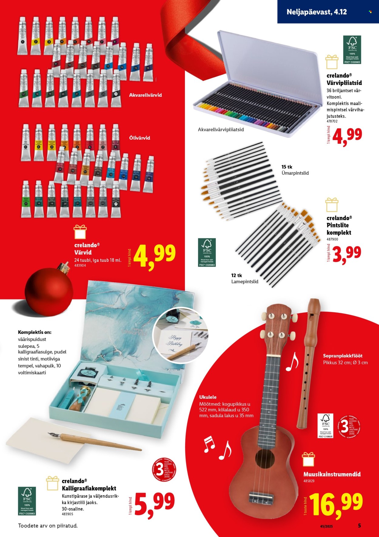 Lidl kliendileht - Mänguasjade kataloog