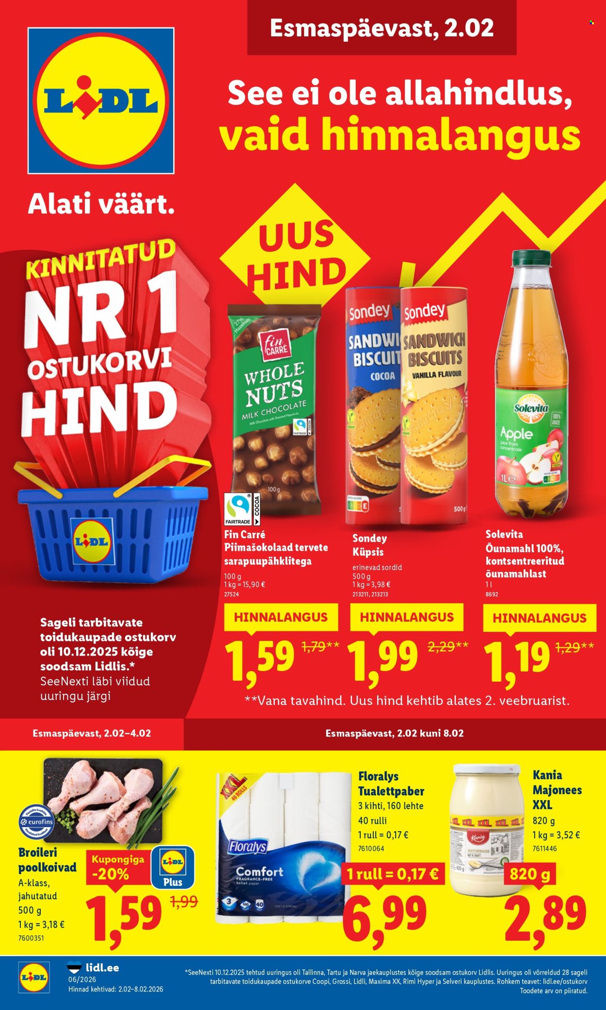Lidl kliendileht - Kliendileht (2.02 - 8.02.2026)