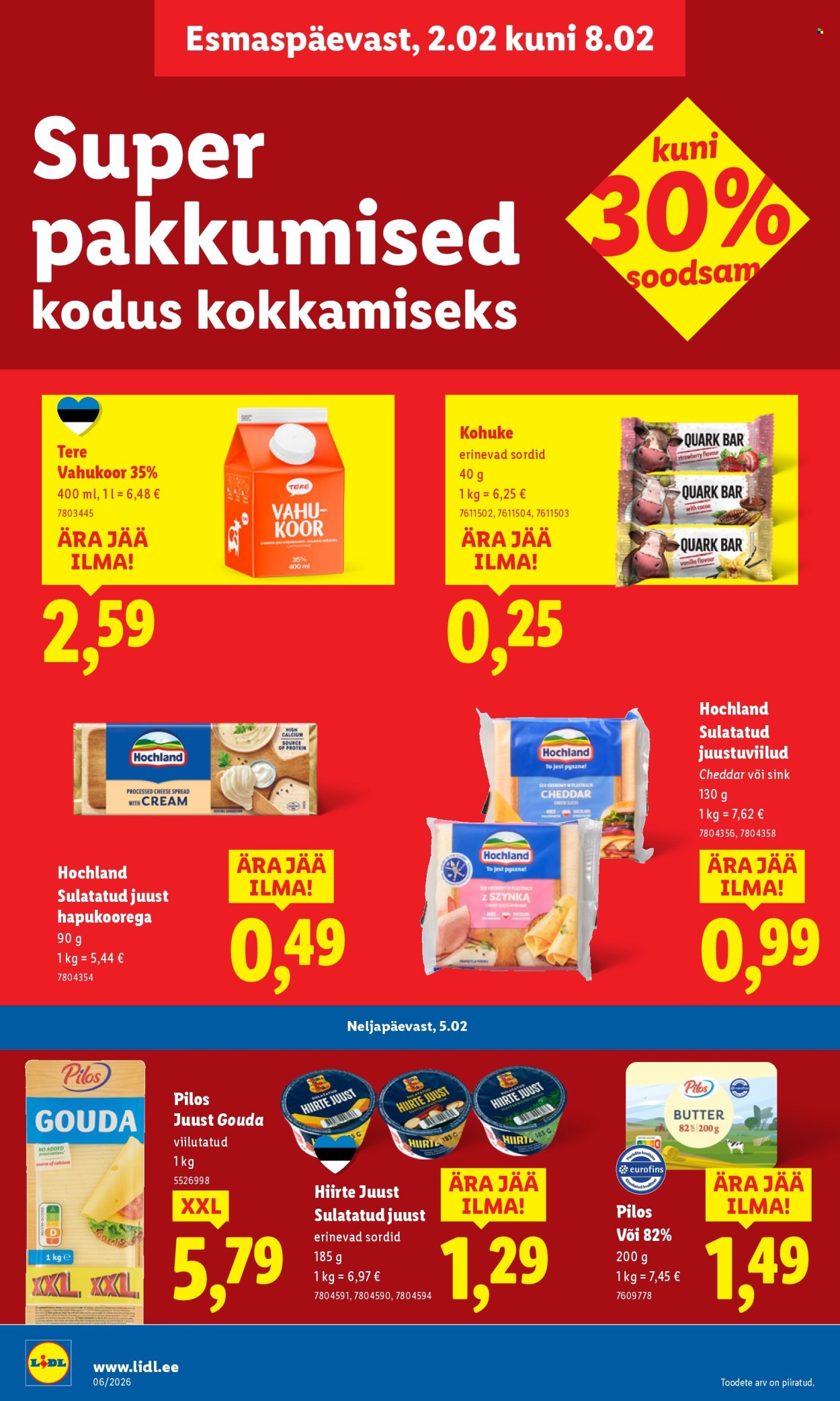 Lidl kliendileht - Kliendileht (2.02 - 8.02.2026)