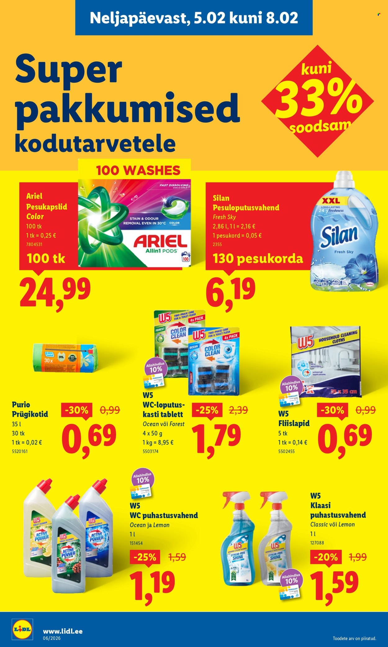 Lidl kliendileht - Kliendileht (2.02 - 8.02.2026)