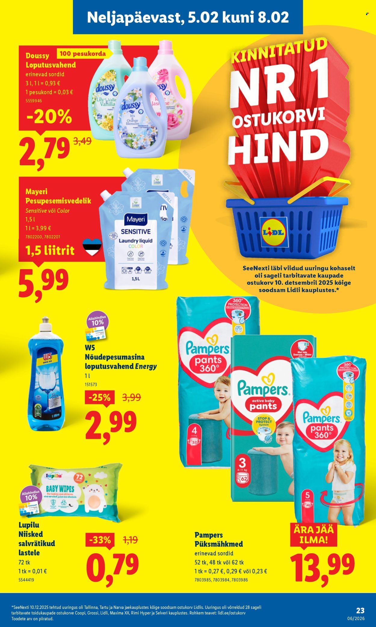Lidl kliendileht - Kliendileht (2.02 - 8.02.2026)