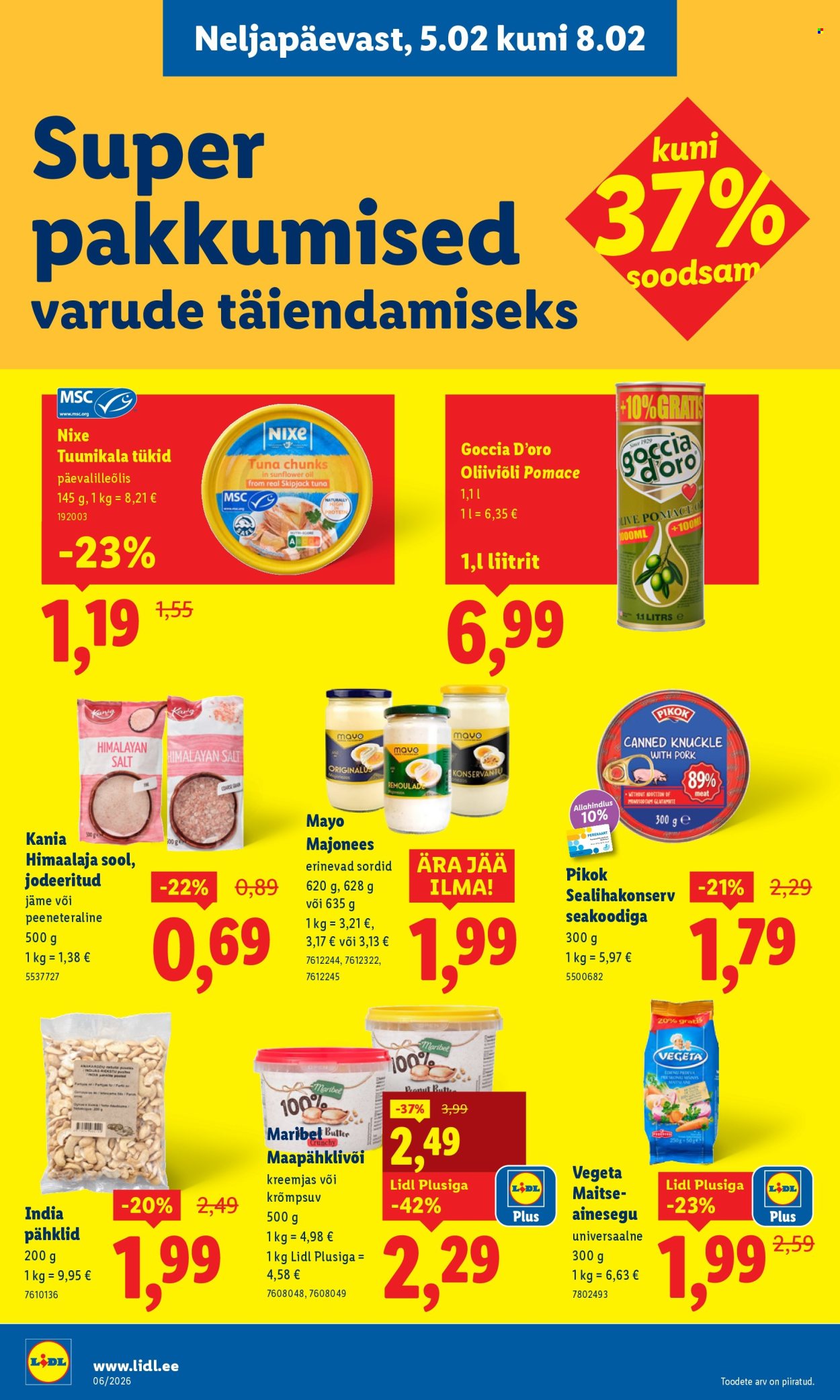 Lidl kliendileht - Kliendileht (2.02 - 8.02.2026)