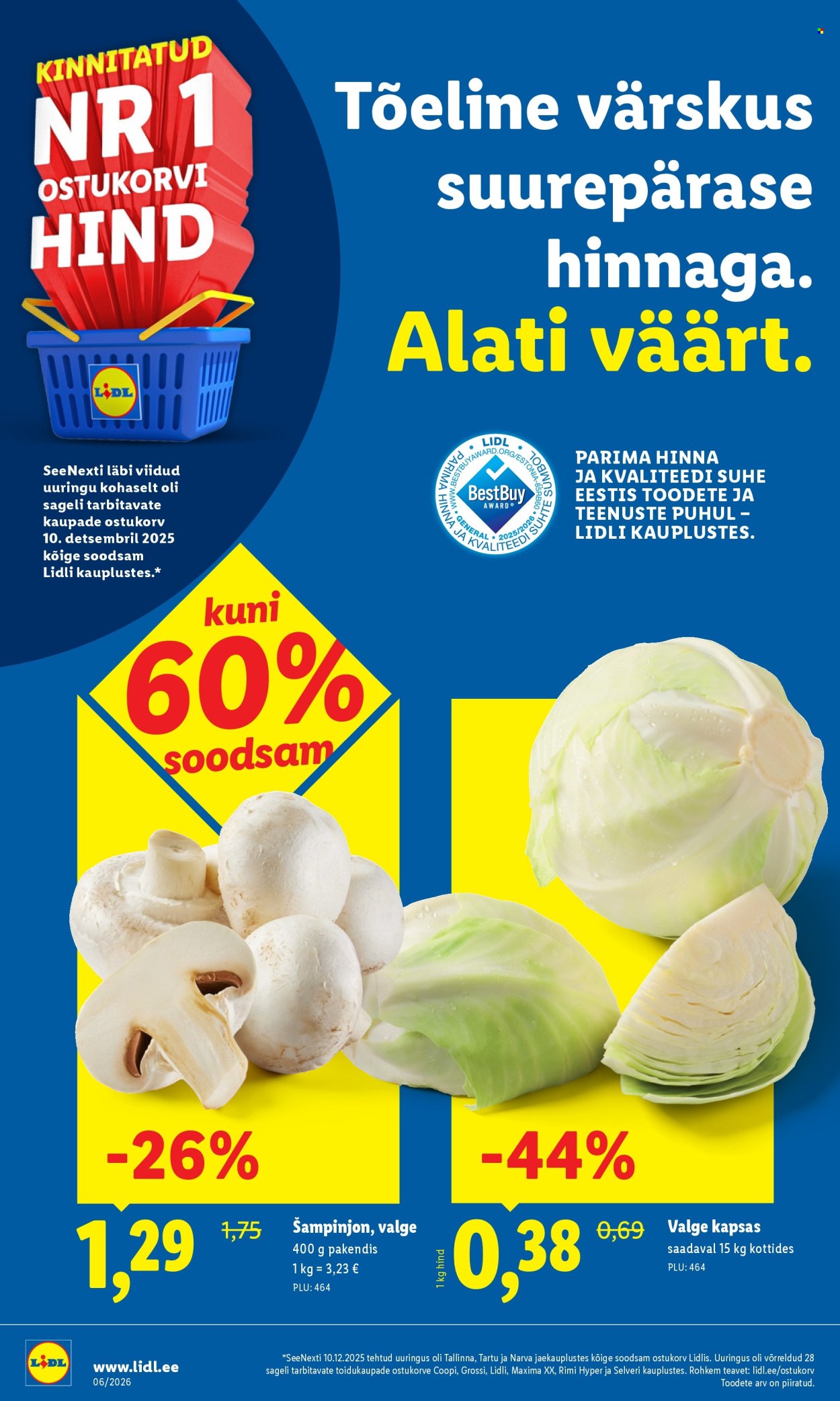 Lidl kliendileht - Kliendileht (2.02 - 8.02.2026)