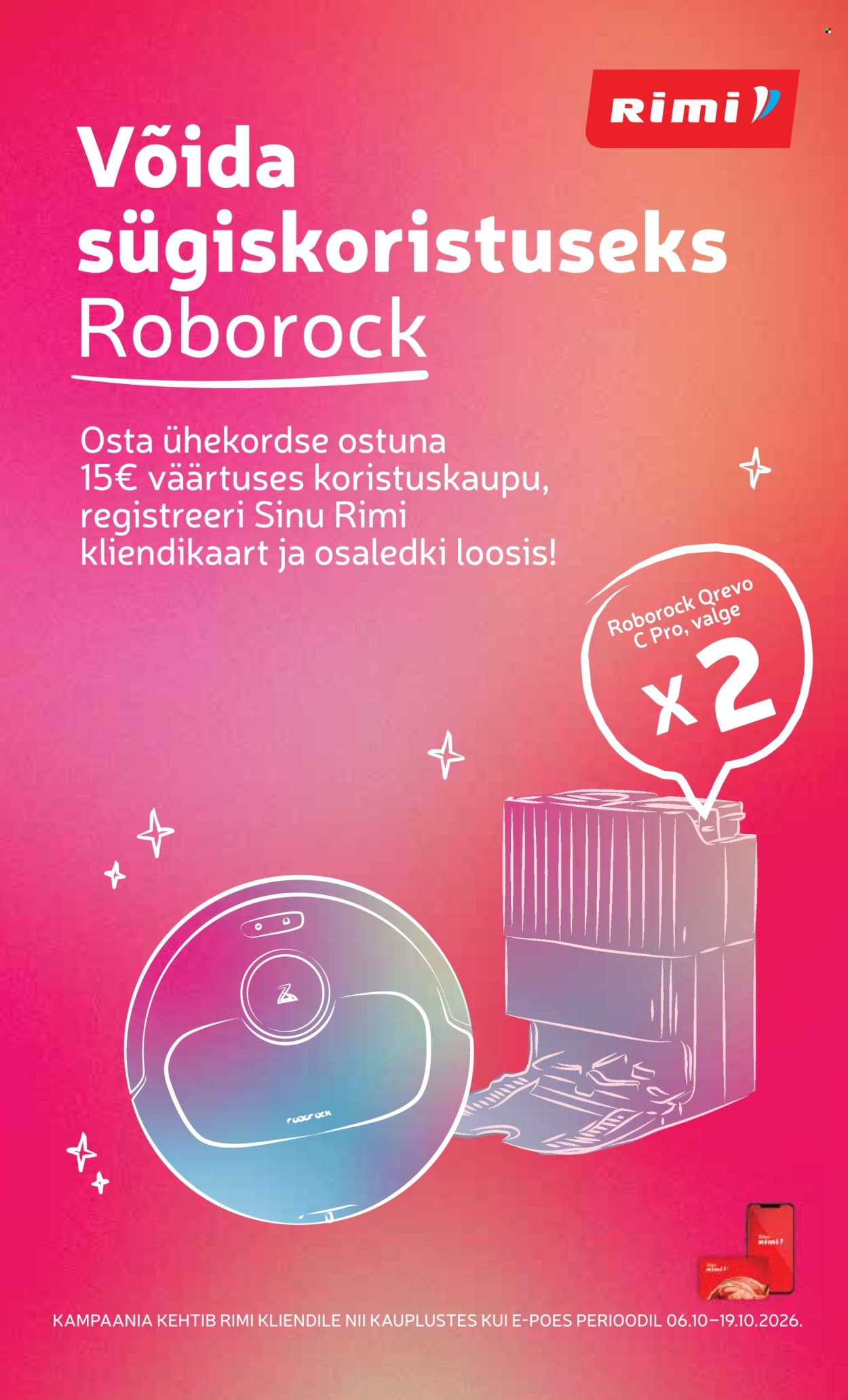 Rimi kliendileht (6.10 - 12.10.2026)