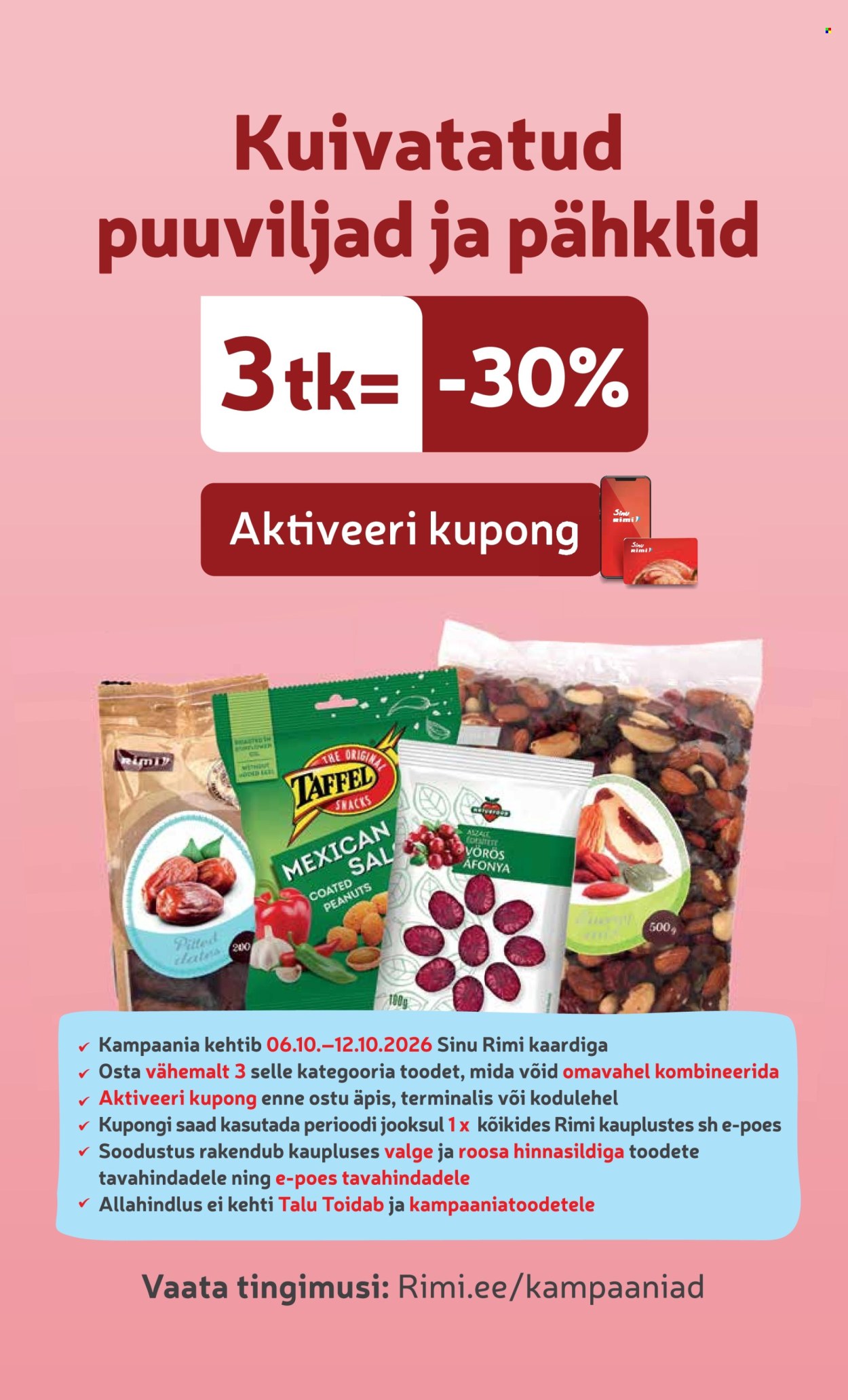 Rimi kliendileht (6.10 - 12.10.2026)