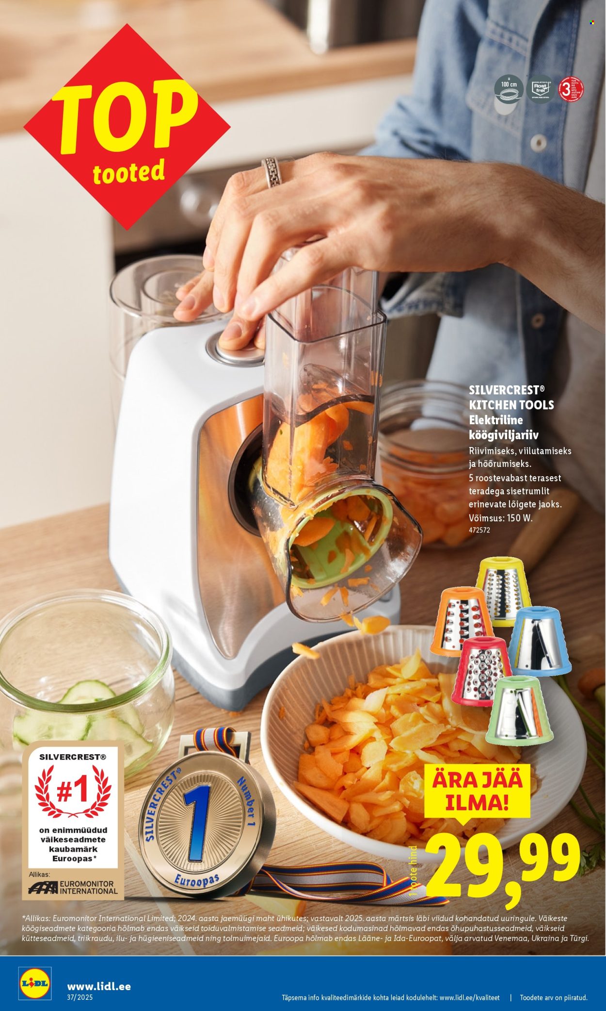 Lidl kliendileht - Tööstuskaupade pakkumised (8.09 - 14.09.2025)