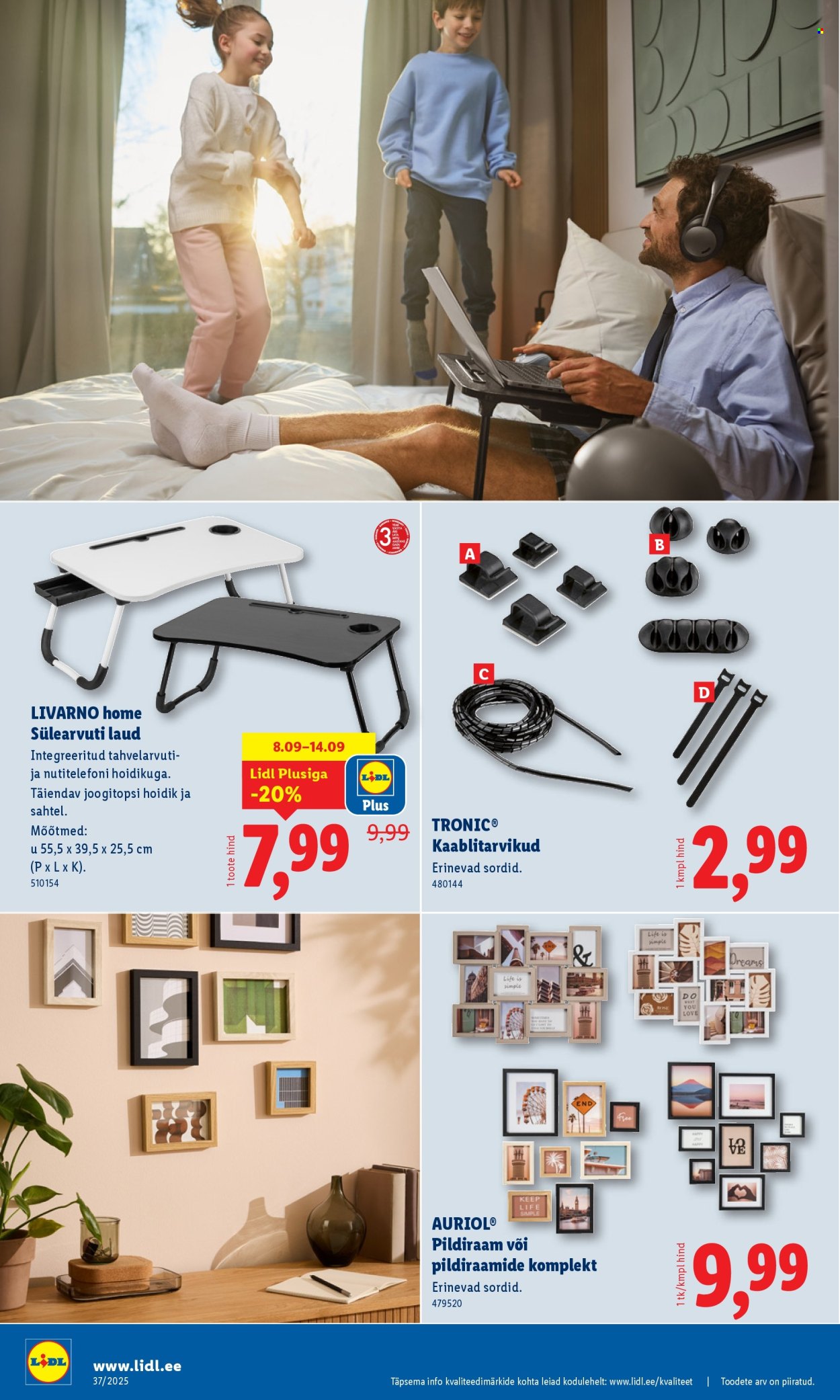 Lidl kliendileht - Tööstuskaupade pakkumised (8.09 - 14.09.2025)