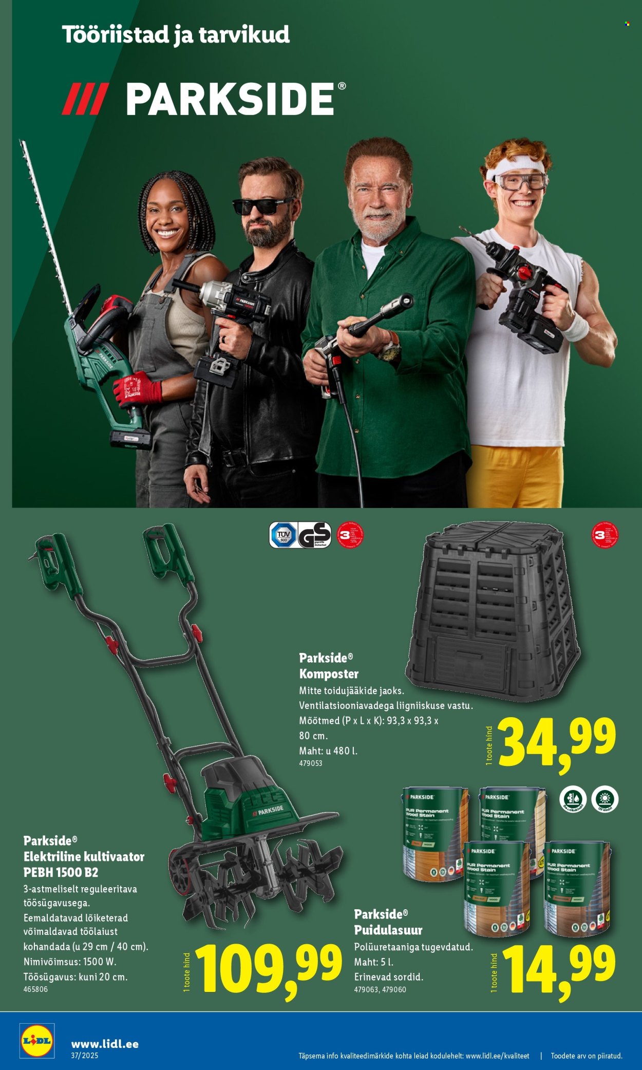 Lidl kliendileht - Tööstuskaupade pakkumised (8.09 - 14.09.2025)
