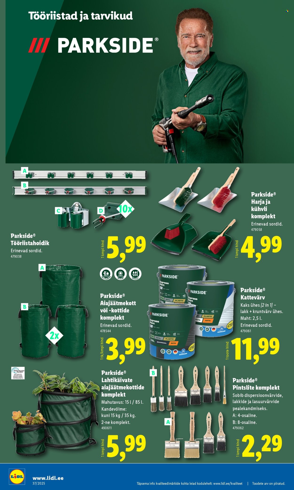Lidl kliendileht - Tööstuskaupade pakkumised (8.09 - 14.09.2025)