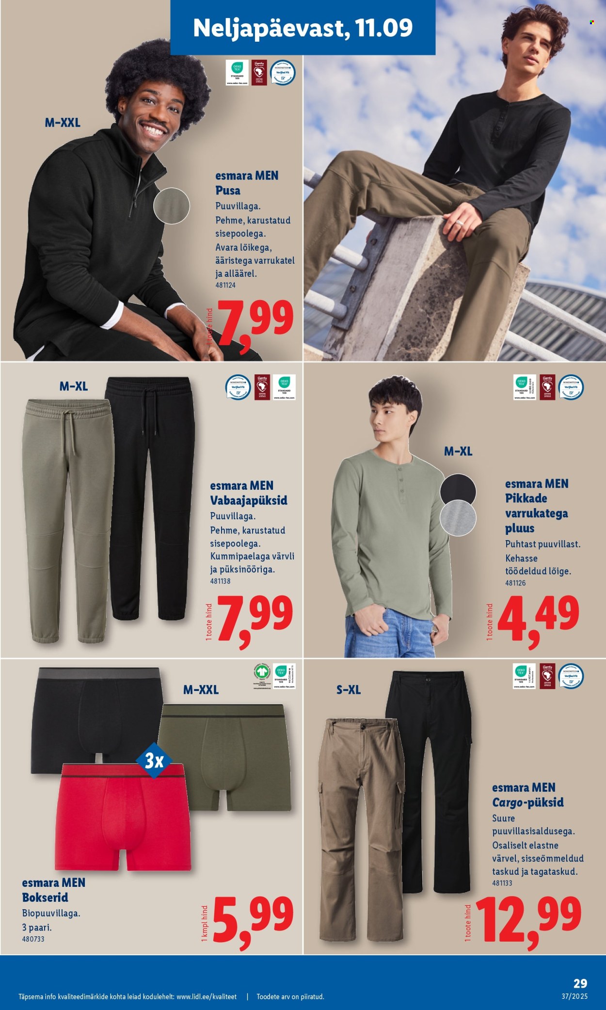 Lidl kliendileht - Tööstuskaupade pakkumised (8.09 - 14.09.2025)