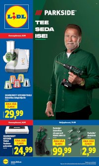 Lidl kliendileht - Tööstuskaupade pakkumised (8.09 - 14.09.2025)