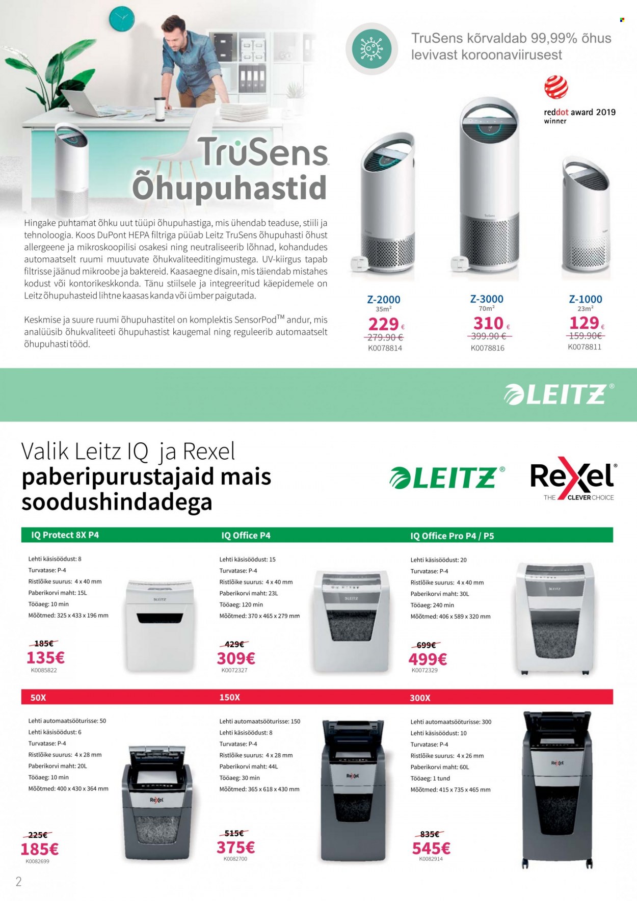 Büroomaailm kliendileht