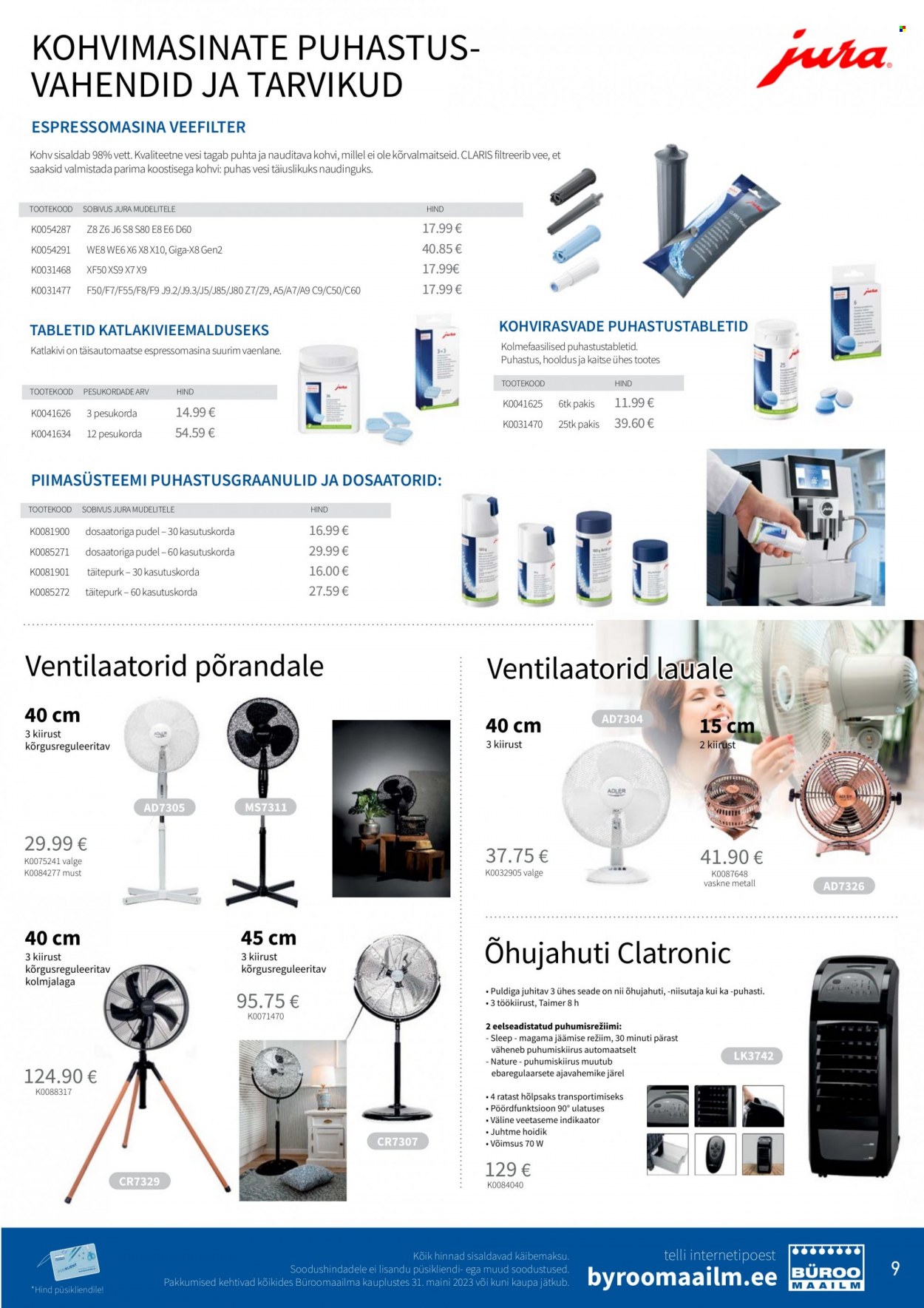 Büroomaailm kliendileht