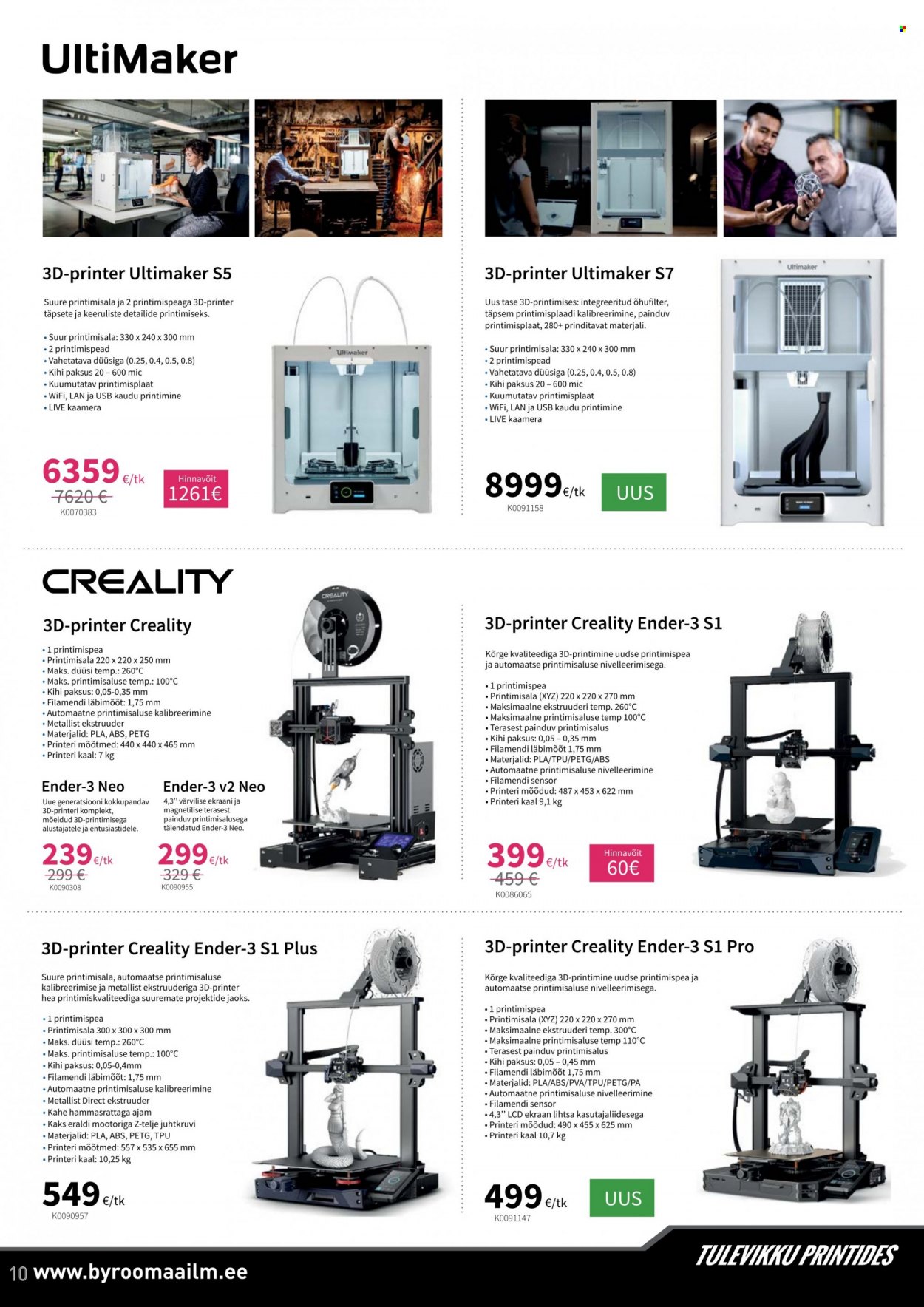 Büroomaailm kliendileht