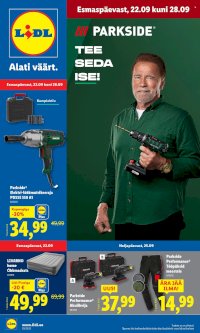 Lidl kliendileht - Tööstuskaupade pakkumised (22.09 - 28.09.2025)