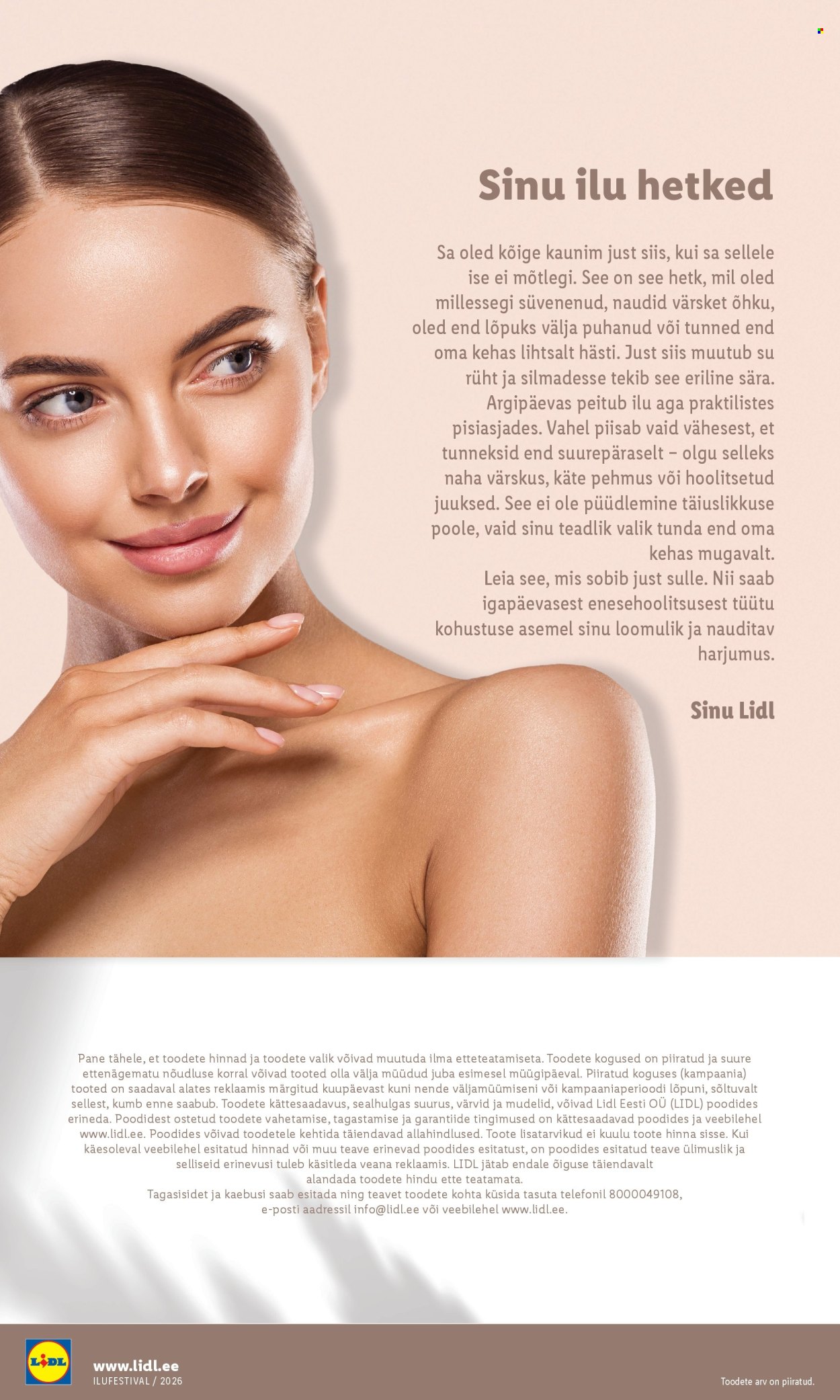 Lidl kliendileht - Ilufestival (12.02 - 25.02.2026)