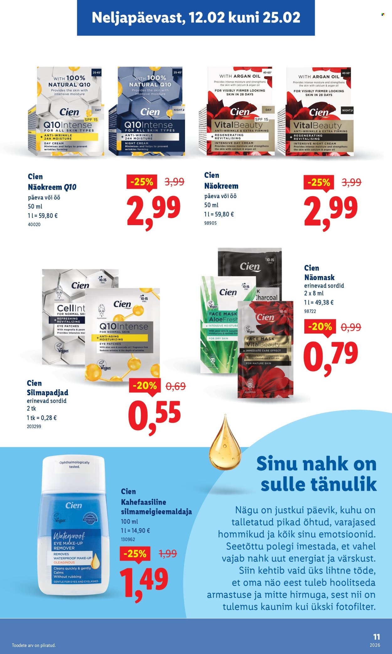 Lidl kliendileht - Ilufestival (12.02 - 25.02.2026)