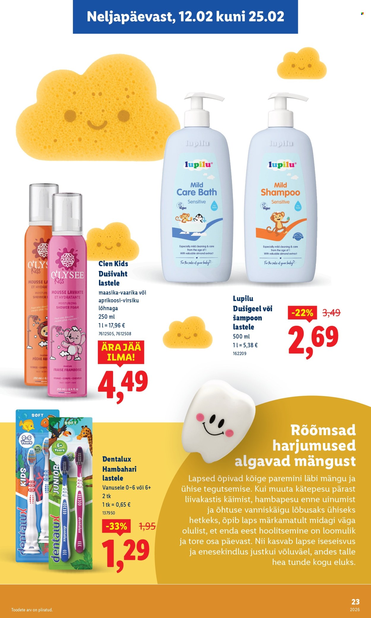 Lidl kliendileht - Ilufestival (12.02 - 25.02.2026)