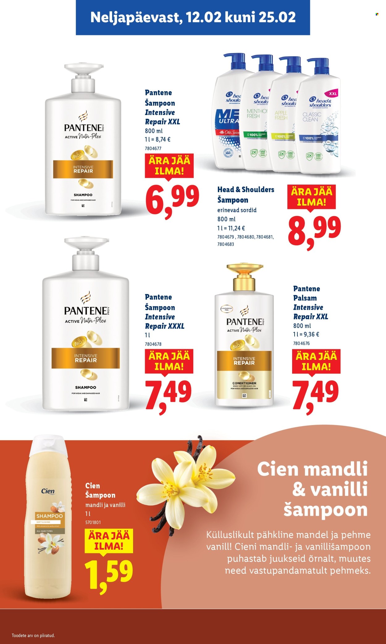 Lidl kliendileht - Ilufestival (12.02 - 25.02.2026)