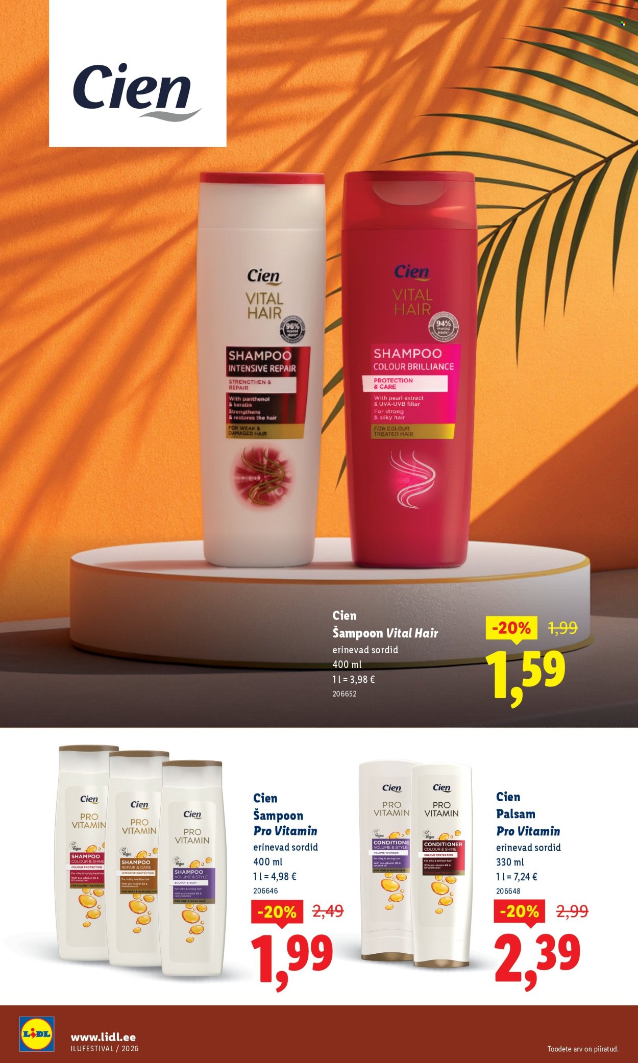 Lidl kliendileht - Ilufestival (12.02 - 25.02.2026)