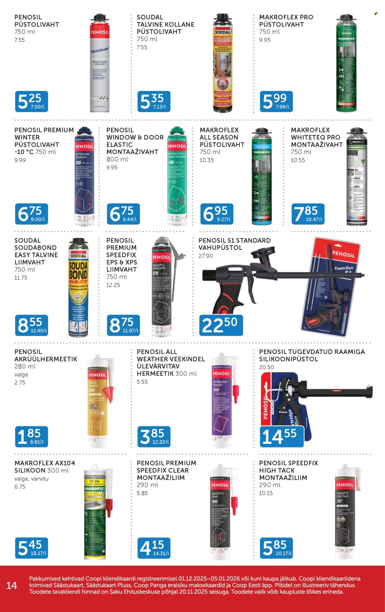 Coop kliendileht (1.12.2025 - 5.01.2026)