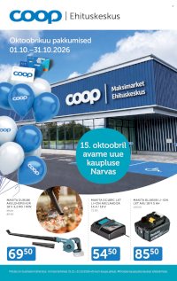 Coop kliendileht (1.10 - 31.10.2026)