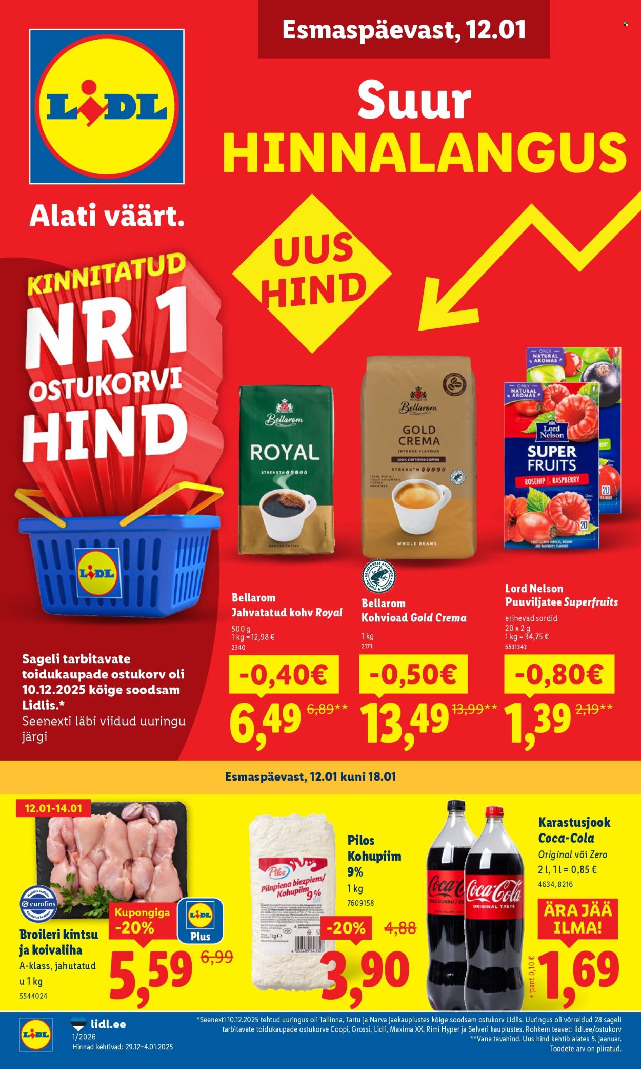 Lidl kliendileht - Kliendileht (12.01 - 18.01.2026)