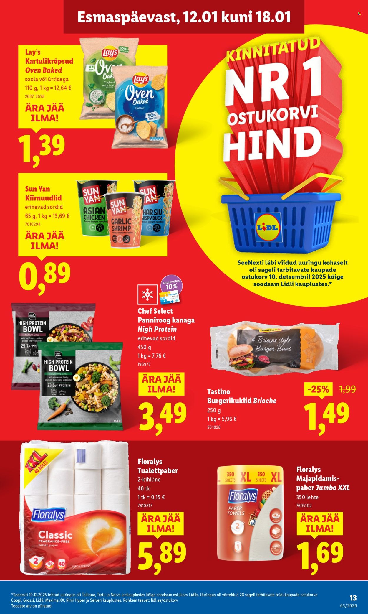 Lidl kliendileht - Kliendileht (12.01 - 18.01.2026)