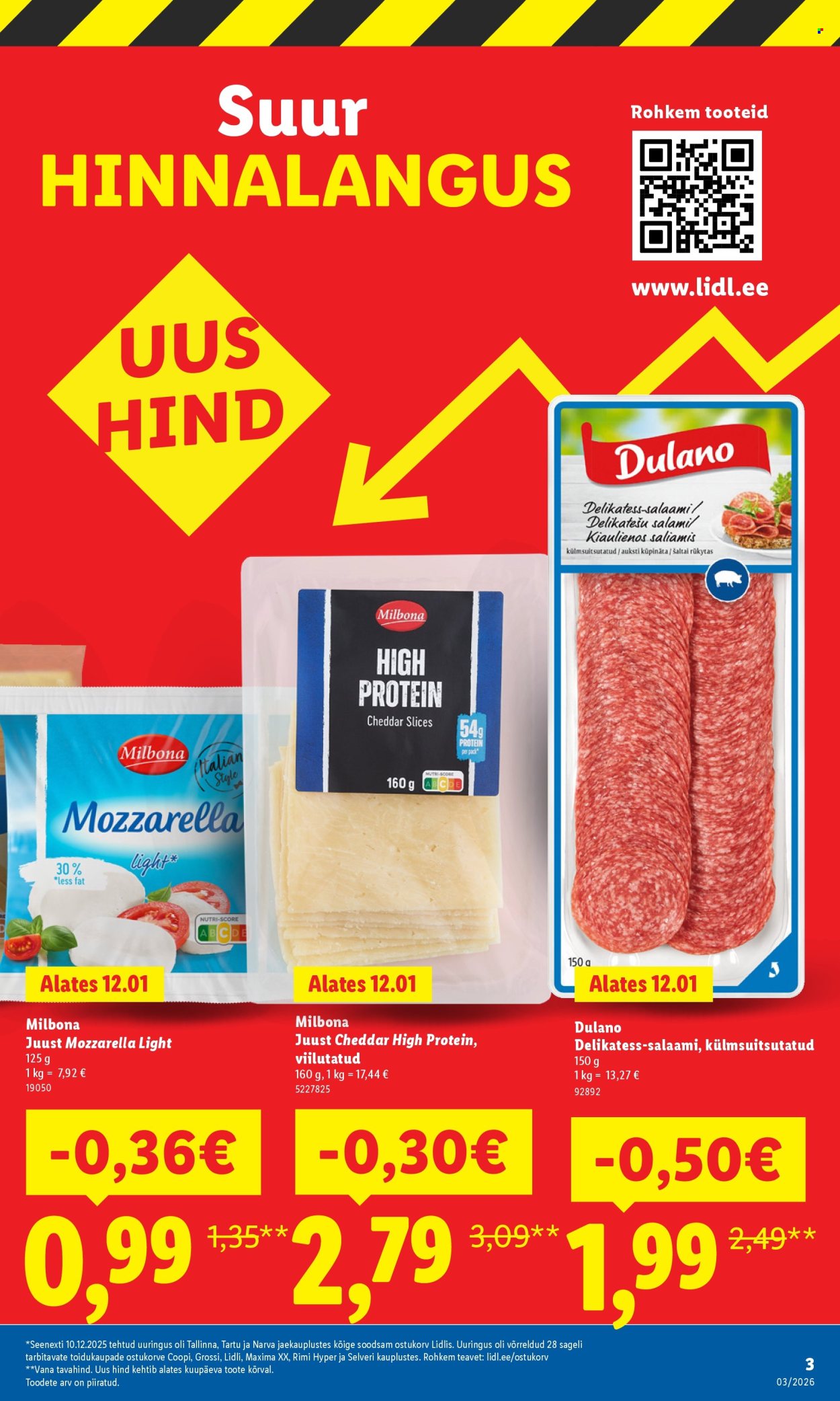 Lidl kliendileht - Kliendileht (12.01 - 18.01.2026)