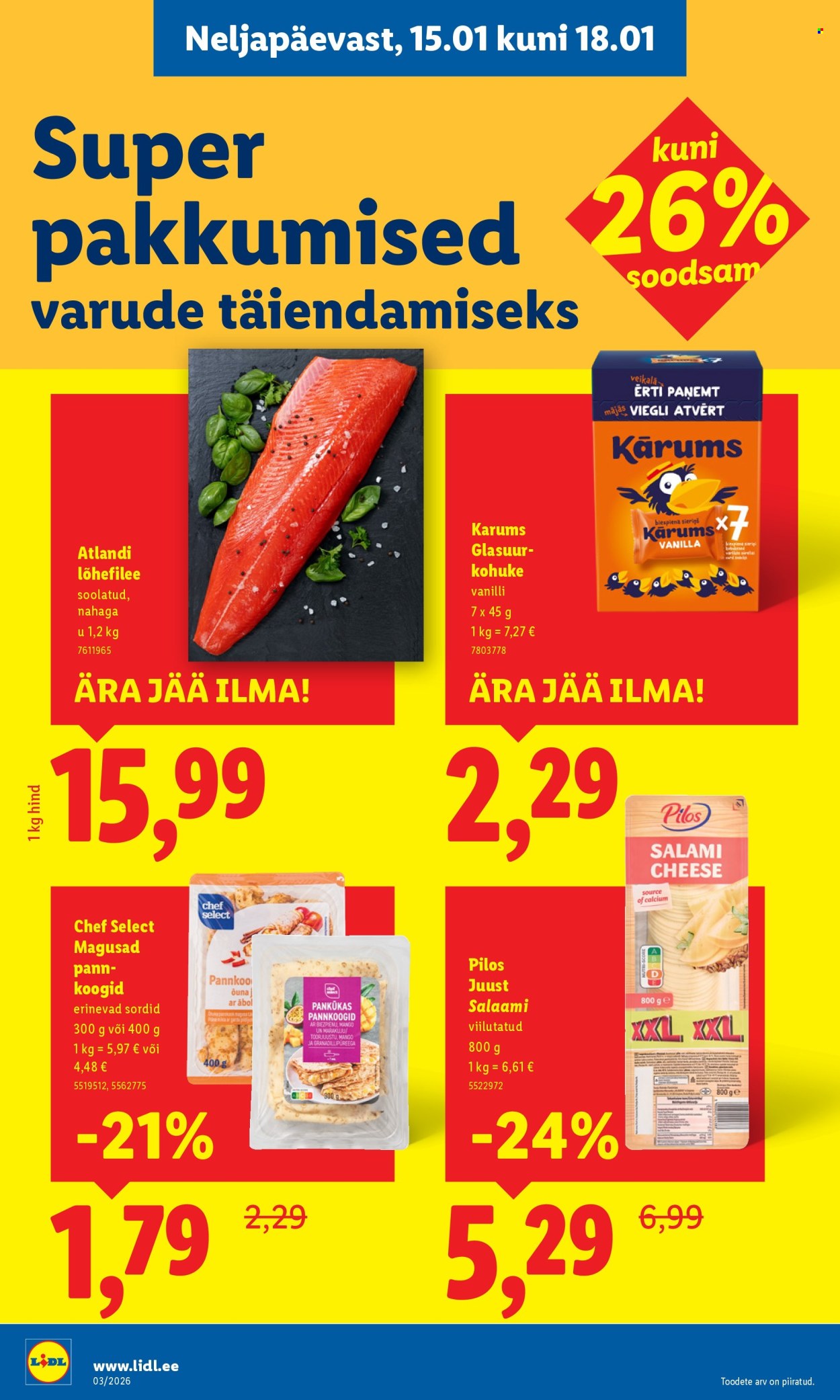 Lidl kliendileht - Kliendileht (12.01 - 18.01.2026)