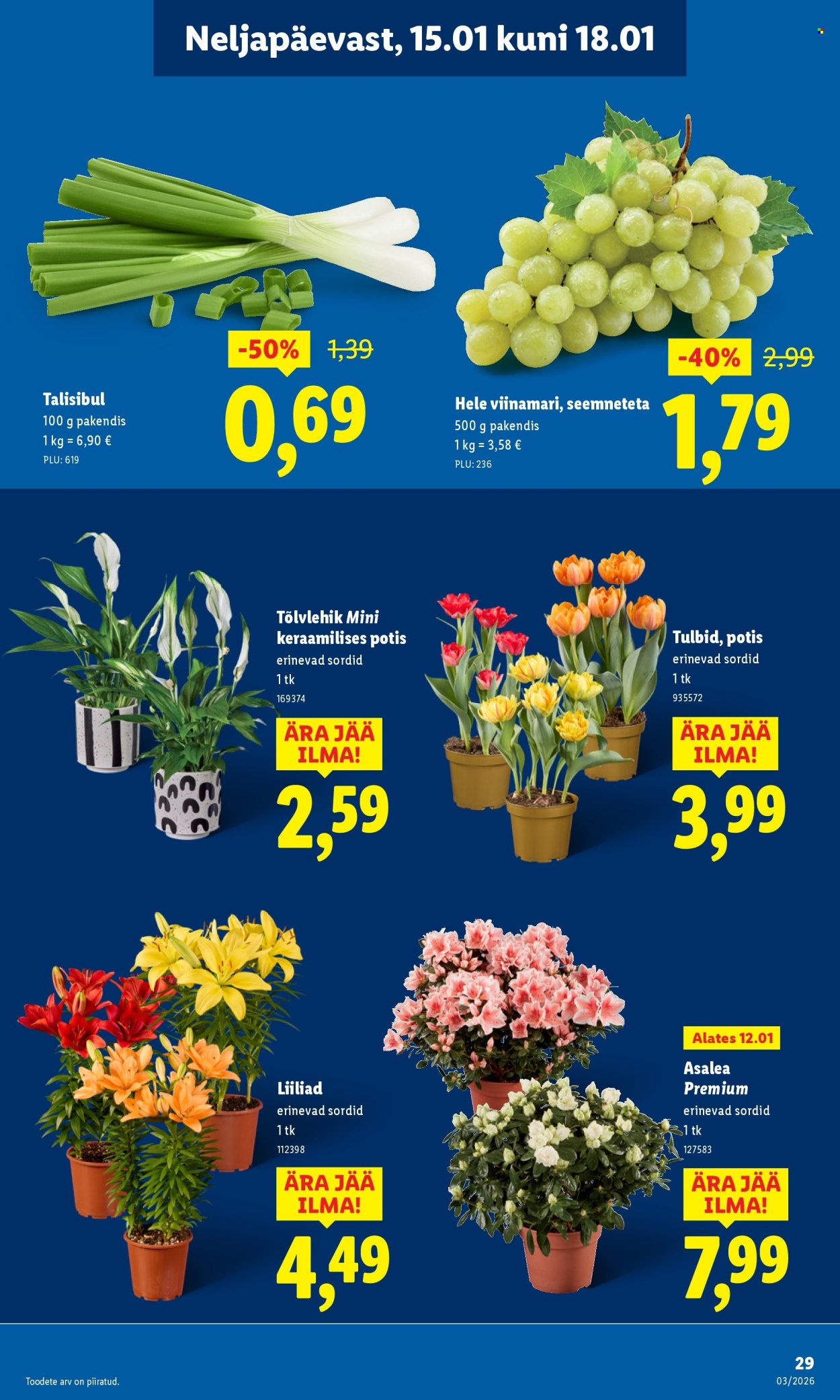 Lidl kliendileht - Kliendileht (12.01 - 18.01.2026)