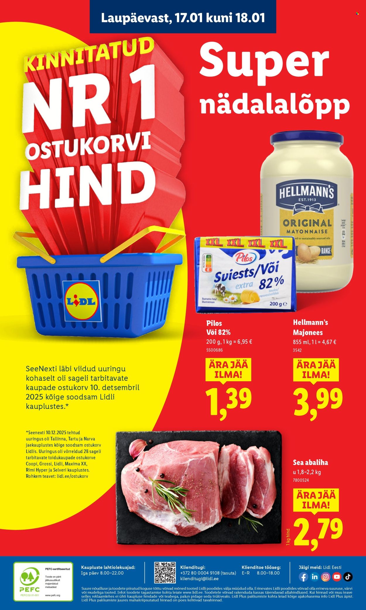 Lidl kliendileht - Kliendileht (12.01 - 18.01.2026)