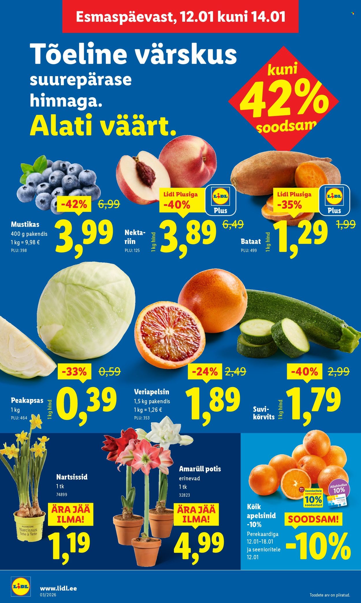 Lidl kliendileht - Kliendileht (12.01 - 18.01.2026)